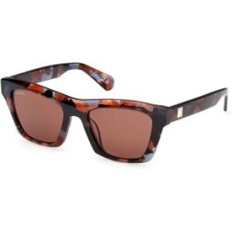 Max&co Lunettes De Soleil Pour Femme Mo0145 Red 5254E Brown/CAT3 Femme