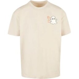 Mc Clothes T-shirt à Manches Courtes Halloween Boo To You Sand 5XL Homme
