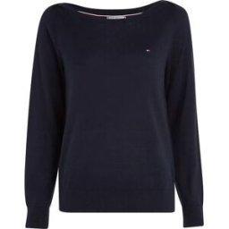 Tommy Hilfiger Pull Stitch Boa Desert Sky M Femme