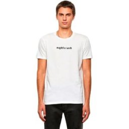 Diesel T-shirt à Manches Courtes Iny White S Homme