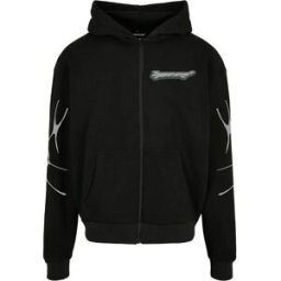 Mister Tee Sweat-shirt à Zip Speed Logo Black L Homme
