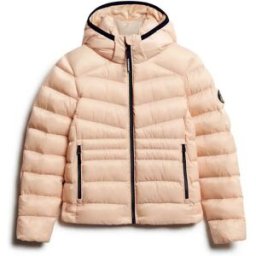 Superdry Veste Fuji Quilt Padded Frappe Beige 2XS Femme