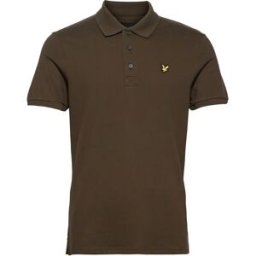 Lyle & Scott Polo à Manches Courtes Plain Sp400vog Green XS Homme