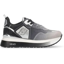 Liu·jo Baskets Liu Jo Maxi Wonder 01 Satin/Strass Black/White EU 38 Femme