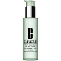 Clinique Savon Liquide Visage Pour Peau Grasse 200ml Grey 200 ml unisex