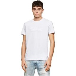 Diesel T-shirt à Manches Courtes Diegos K45 White S Homme