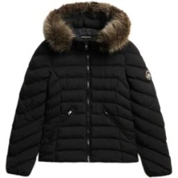 Superdry Veste Matelassée Fuji Black S Femme
