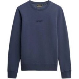 Superdry Sweat-shirt Micro Logo Blue Knight S Homme
