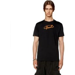 Diesel T-shirt à Manches Courtes Diegor Black M Homme