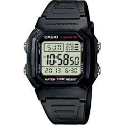 Casio Montre Retro Vintage W-800h LCD One Size Homme