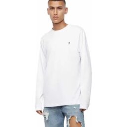 Diesel T-shirt à Manches Longues Justy Denim M Homme