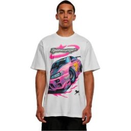 Mister Tee T-shirt à Manches Courtes Speed Heavy Oversize White XS Homme