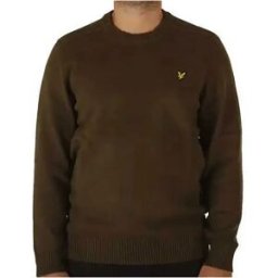 Lyle & Scott Pull Shoulder Olive M Homme