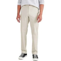 Dockers Pantalon Chino Smart 360 Flex Motion Slim Fit Sahara Khaki 38 Homme