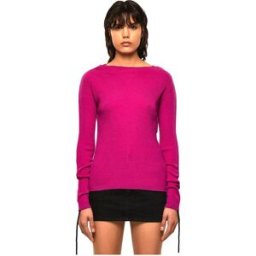 Diesel T-shirt à Manches Longues Julia Pink XS Femme