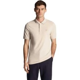 Lyle & Scott Polo à Manches Courtes Tonal Eagle Plain Cove S Homme
