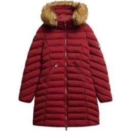 Superdry Veste Fuji Mid Wine Red M Femme