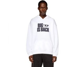Diesel Sweat-shirt Boxt N2 Bright White S Homme