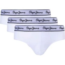Pepe Jeans Slips Pepe 3 Unités White M Homme