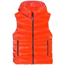Superdry Gilet Fuji Quilt Padded Volcanic Coral XL Femme