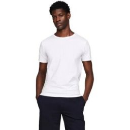 Tommy Hilfiger Couche De Base à Manches Courtes Um0um03138 3 Unités White / White / White 2XL Homme