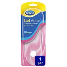 Scholl Semelles Gel Activ Pour Chaussures Plates Multicolor One Size Femme
