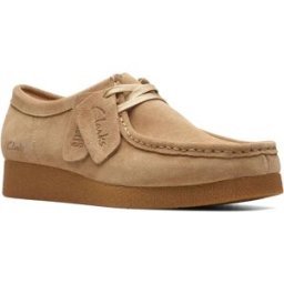 Clarks Shoes Chaussures Bateau Wallabee Brown EU 39 1/2 Femme