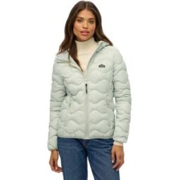Superdry Veste Matelassée Fuji Lite Wave Puritan Grey XL Femme