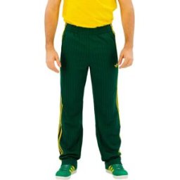Adidas Originals Pantalon Firebird Loose Pinstripes Collegiate Green S Homme