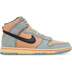 Nike Baskets Dunk Hi Retro Se Brown EU 42 1/2 Homme