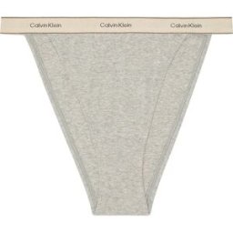 Calvin Klein String Lv00qf8370 Heather Grey XL Femme