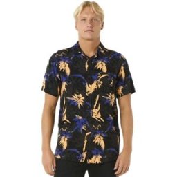 Rip Curl Chemise à Manches Courtes Fun Times Black S Homme