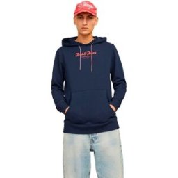 Jack & Jones Sweat à Capuche Henry Navy Blazer M Homme