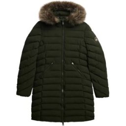 Superdry Veste Fuji Mid Surplus Goods Olive Green L Femme