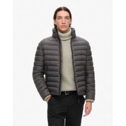 Superdry Veste Tweed Fuji Charcoal Marl L Homme