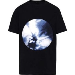 Diesel T-shirt à Manches Courtes Moony X2 Black S Homme