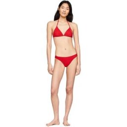 Tommy Hilfiger String Uw0uw05304 Brazilian Primary Red M Femme