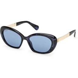 Max&co Lunettes De Soleil Pour Femme Mo0133 Coloured Havana Blue/CAT2 Femme