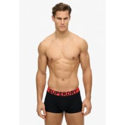 Superdry Boxers M3110450b Trunk 3 Unités Black/Orange M Homme