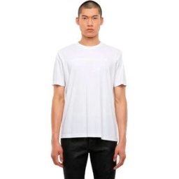 Diesel T-shirt à Manches Courtes Just N46 White L Homme
