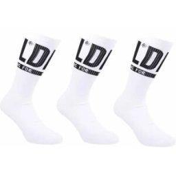 Diesel Chaussettes Ray 3 Paires White EU 39-42 Homme