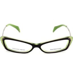 Alexander Mcqueen Lunettes De Soleil Pour Femme Amq4163r2i Gold / Violet / Green One Size Femme