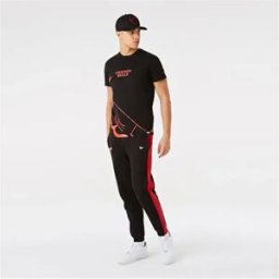 New Era T-shirt à Manches Courtes Nba 12827220 Red XL Homme