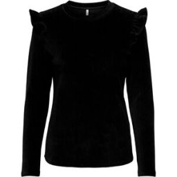 Only T-shirt à Manches Longues Fenja Black XS Femme