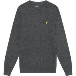 Lyle & Scott Pull Kn2114vc Charcoal Marl S Homme