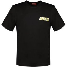 Diesel T-shirt à Manches Courtes T Adjust K12 Black / Black / Black S Homme