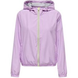 Only Veste Candy Spring Sheer Lilac / Detail Contrast Sap Green L Femme