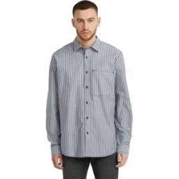 G-star Chemise à Manches Longues 1 Pocket Regular Salute Micro Stripe XS Homme
