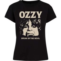 Mc Clothes T-shirt à Manches Courtes Speak Of The Devil Box Black XL Femme