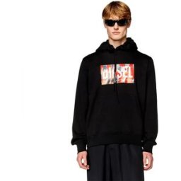 Diesel Sweat à Capuche Ginn L4 Deep / Black M Homme